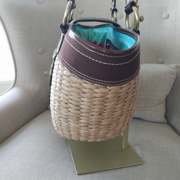 COACH Straw Basket - Picture 5 of 8